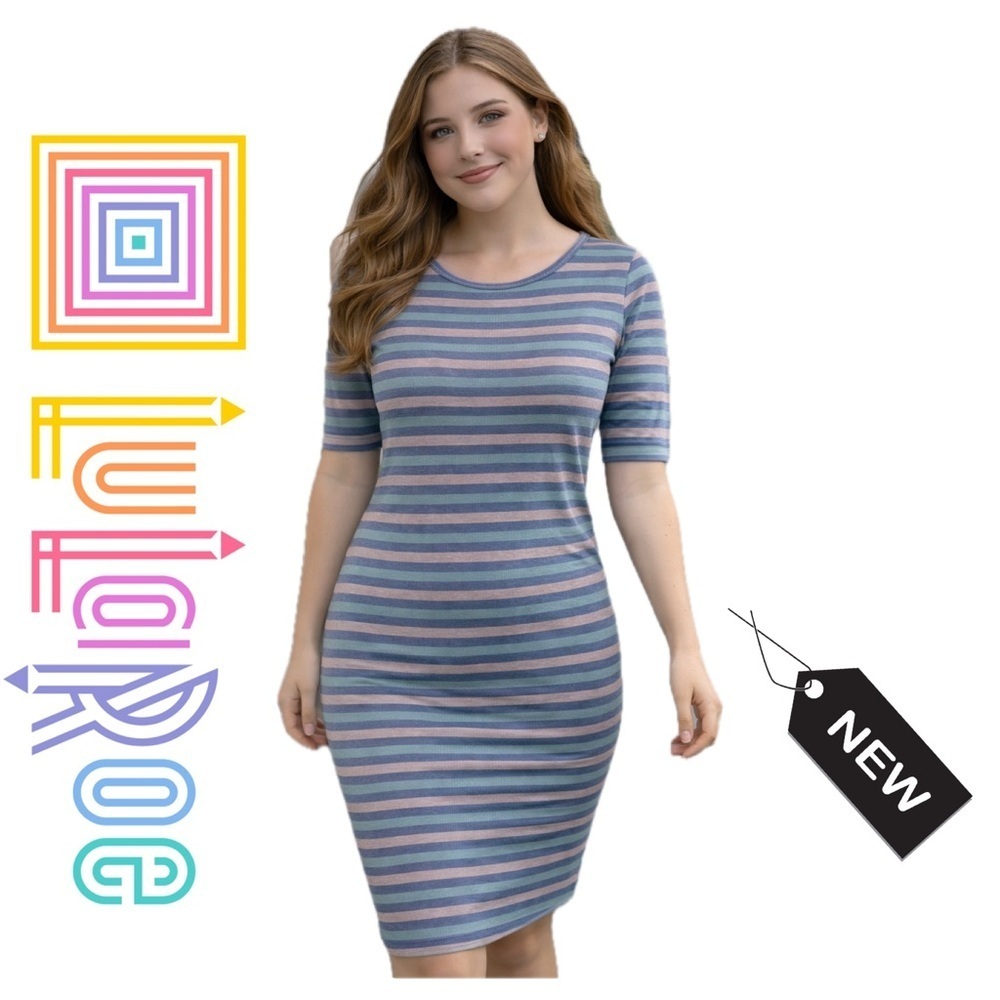 lularoe CLULAROE xs striped dress